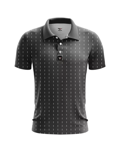 Jersey Cotton Striped Polo Shirt Jersey Cotton Striped Polo Shirt